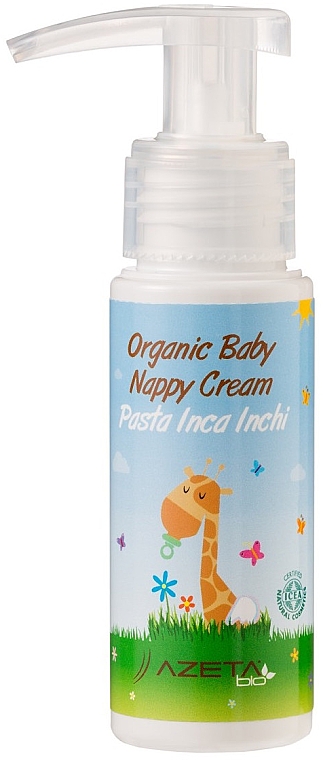 Органический крем под подгузник - Azeta Bio Organic Baby Nappy Cream — фото N1