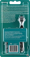 Бритвенный станок с 5 сменными кассетами - Gillette Mach3 — фото N9