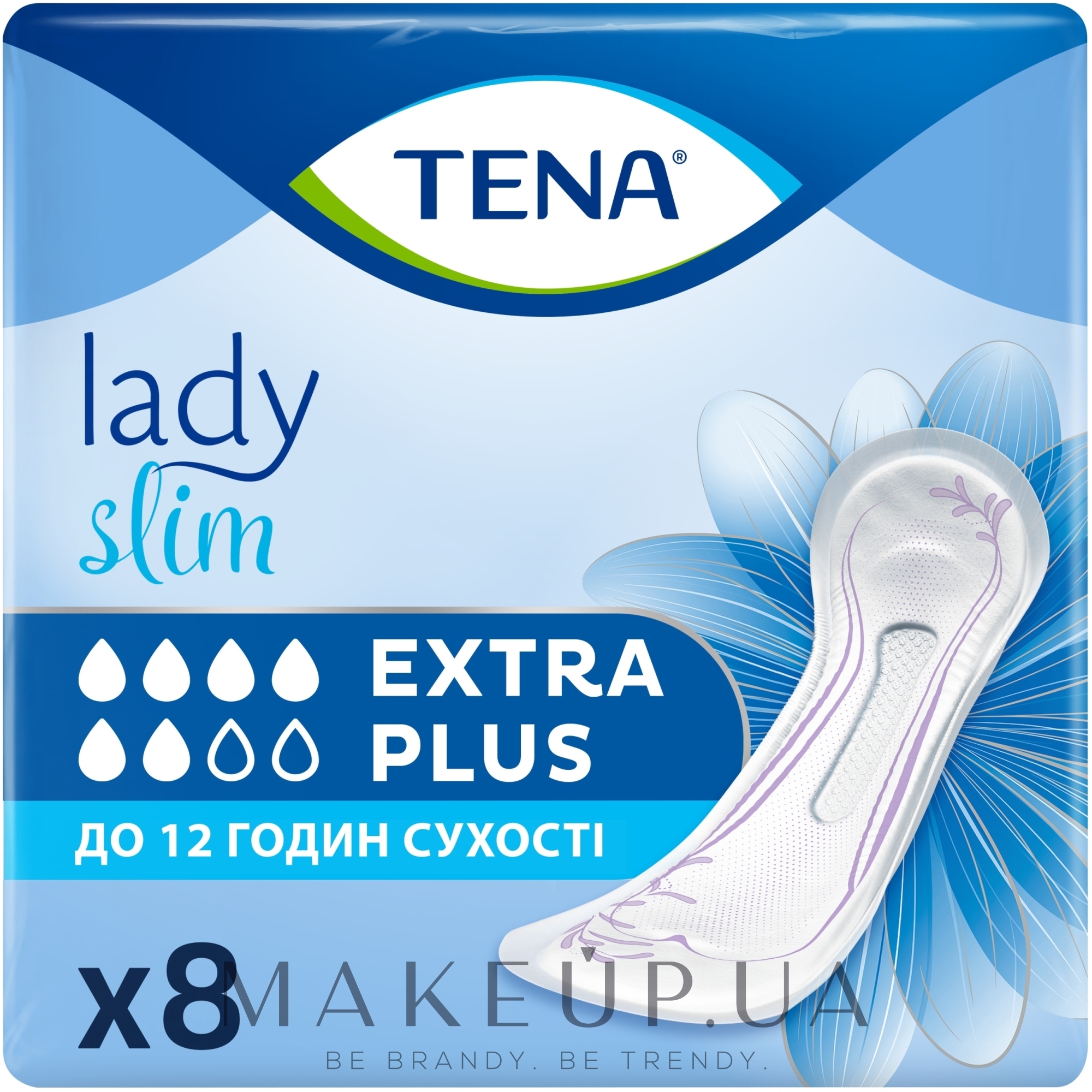 Урологические прокладки, 8 шт. - TENA Lady Slim Extra Plus — фото 8шт