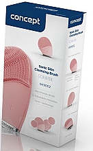 Щітка для очищення шкіри, рожеве шампанське - Concept Sonivibe SK9002 Sonic Skin Cleansing Brush — фото N5