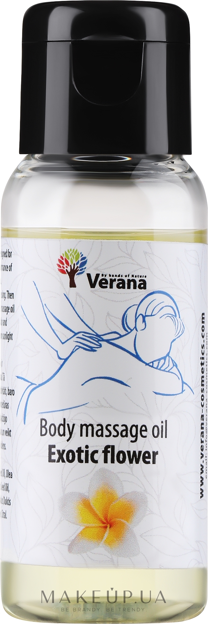 Масажна олія для тіла "Exotic Flower" - Verana Body Massage Oil — фото 30ml