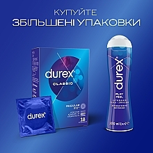 Презервативы латексные с силиконовой смазкой "Классические", 18 шт - Durex Classic — фото N5