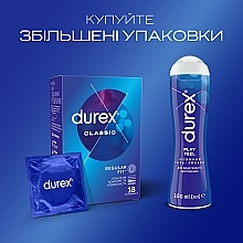 Презервативи латексні з силіконовою змазкою "Класичні", 18шт - Durex Сlassic — фото N5