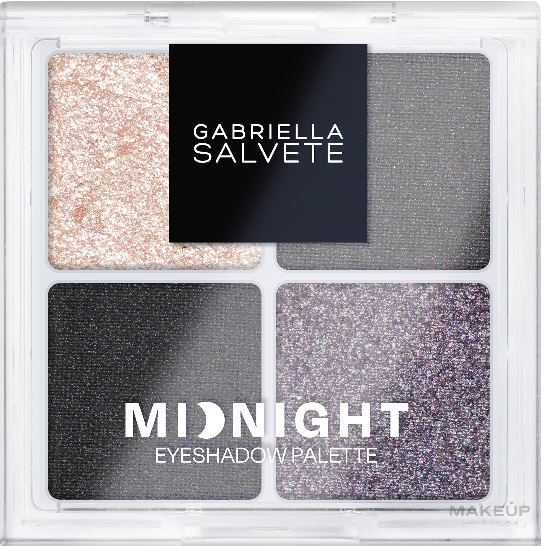 Палетка тіней для повік - Gabriella Salvete Over The Moon Eyeshadow Palette — фото 01 - Midnight