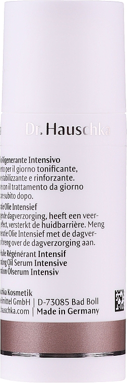 Регенерувальна олія-сироватка для обличчя - Dr.Hauschka Regenereting Oil Serum Intensive — фото N2