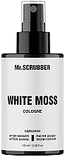 Духи, Парфюмерия, косметика Одеколон после душа, после бритья "Белый мох" - Mr.Scrubber White Moss Cologne After Shower After Shave 