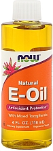 Витамин E, масло - Now Foods Natural E-Oil With Mixed Tocopherols — фото N1