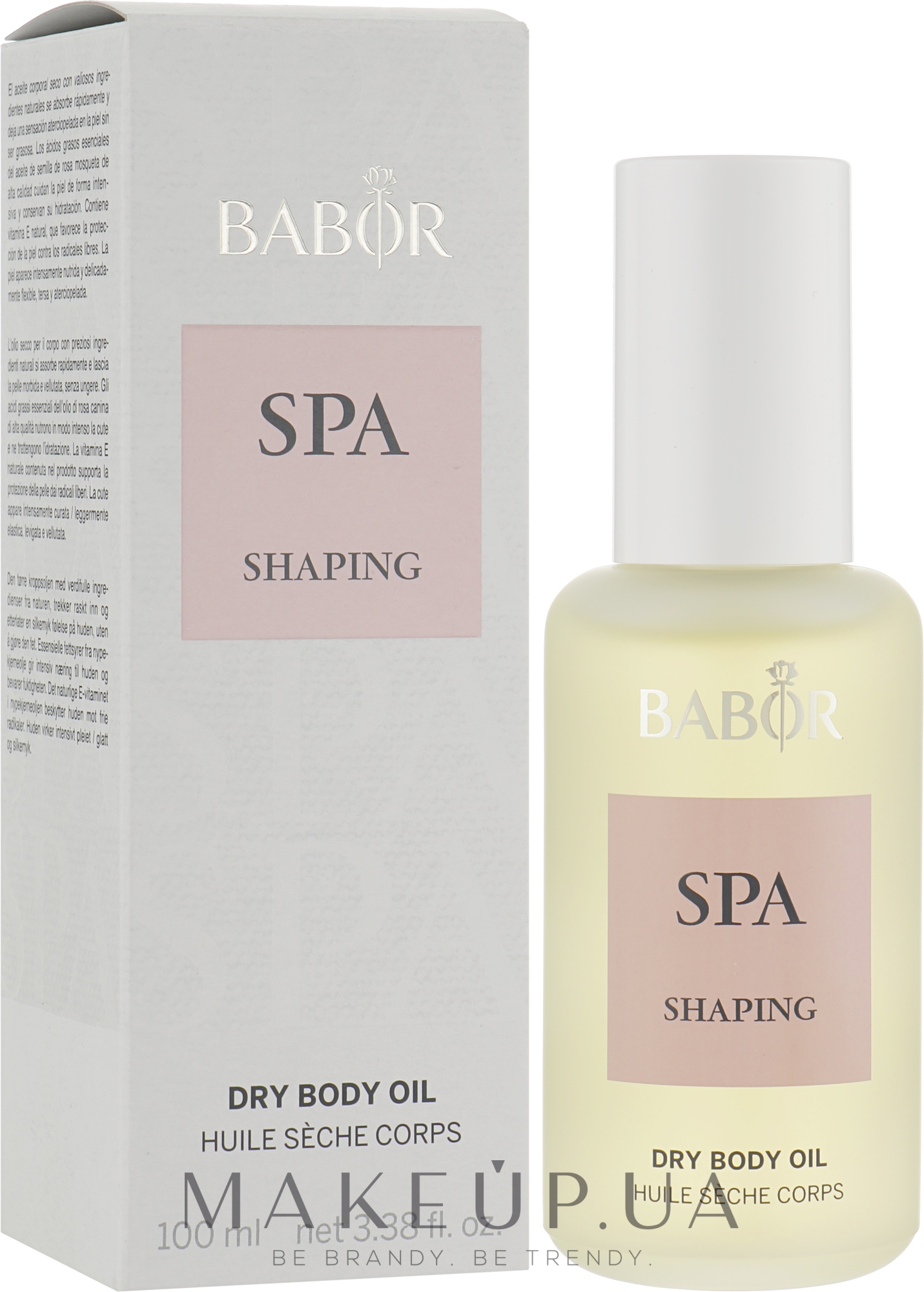 Сухое масло для тела - Babor SPA Shaping Dry Body Oil — фото 100ml