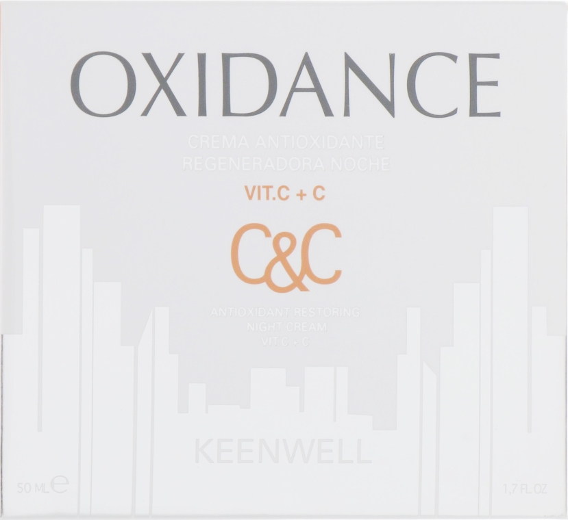Антиоксидантний відновлюючий крем для обличчя - Keenwell Oxidance Cream — фото N1