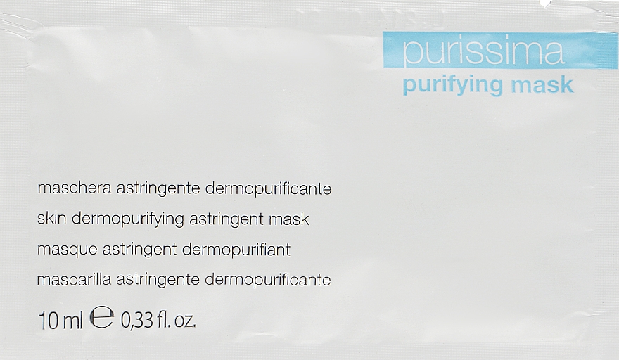 Пурифинг-маска для лица - Kleraderm Purissima Purifying Mask 