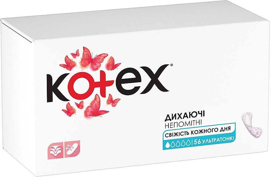 Щоденні гігієнічні прокладки, 56 шт - Kotex Ultraslim — фото N3