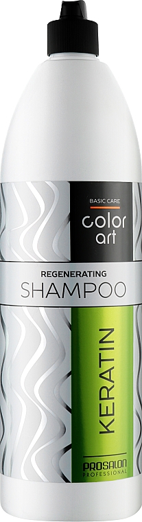 Шампунь для волосся з кератином - Prosalon Basic Care Color Art Regenerating Shampoo Keratin — фото N1