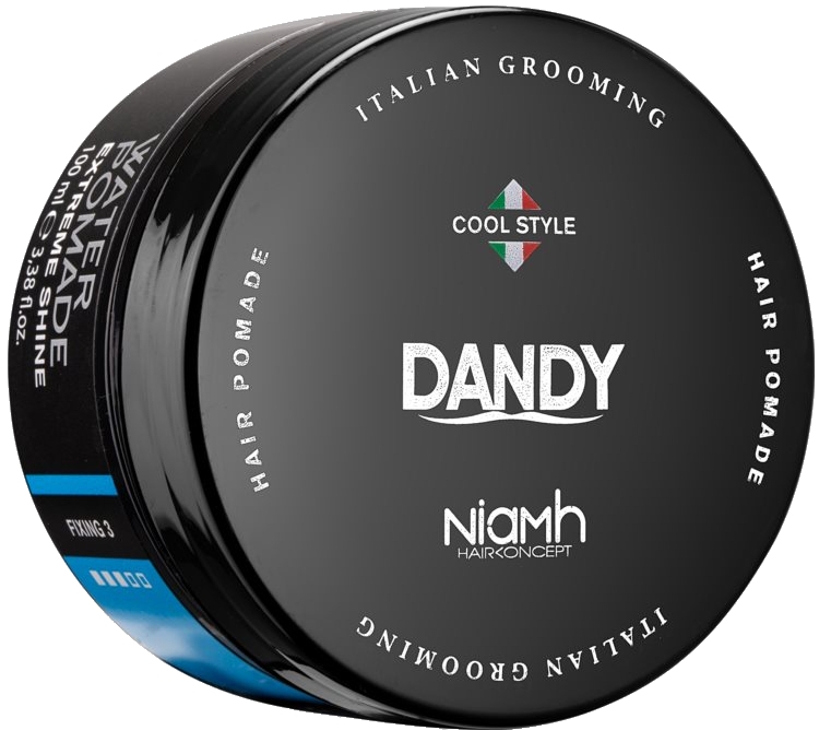 Моделирующая помада для волос и бороды - Niamh Hairconcept Dandy Extreme Shine Water Pomade — фото N1