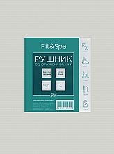 Духи, Парфюмерия, косметика Полотенце одноразовое 140х70см, жемчужина, белое - Etto Fit&Spa