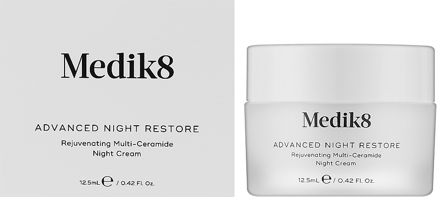 Омолаживающий ночной крем для лица с мульти-керамидами - Medik8 Advanced Night Restore Rejuvenating Multi-Ceramide Night Cream (пробник) — фото N2