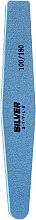 Пилочка полірувальна, 100/180, SNF-051/4, синя - Silver Style — фото N1