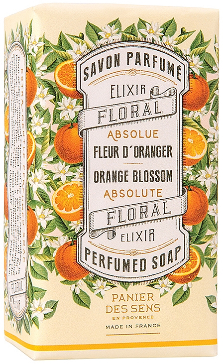Екстра-ніжне рослинне мило "Флердоранж" - Panier des Sens Orange Blossom Perfumed Soap — фото N3
