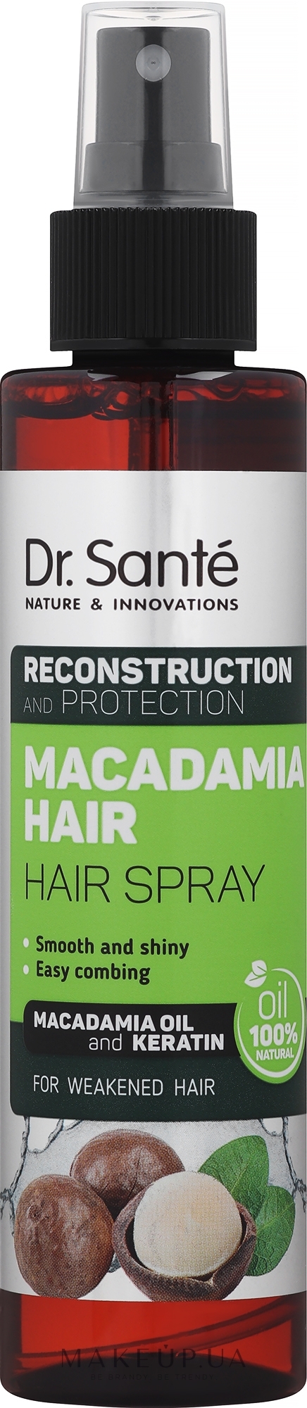 Спрей для волосся - Dr.Sante Macadamia Hair  — фото 150ml
