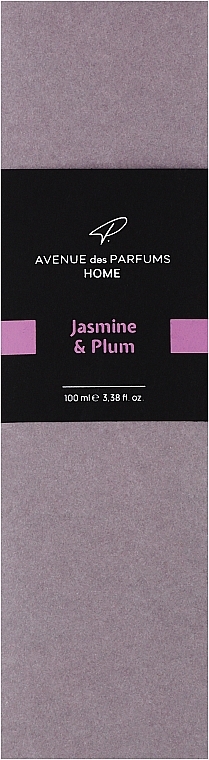Avenue Des Parfums Home Jasmine & Plum - Аромадиффузор — фото N1