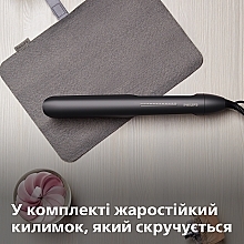 Стайлер для волосся, чорний - Philips Straightener Series 5000 BHS510/00 — фото N9