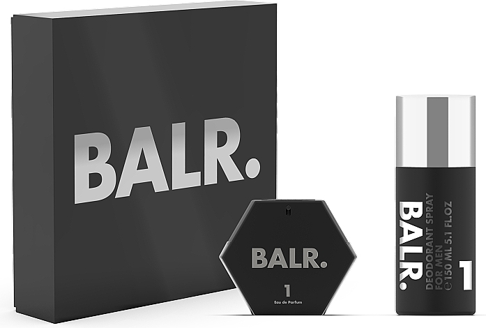 BALR. 1 For Men - Набор (edp/50ml+deo/150ml) — фото N1