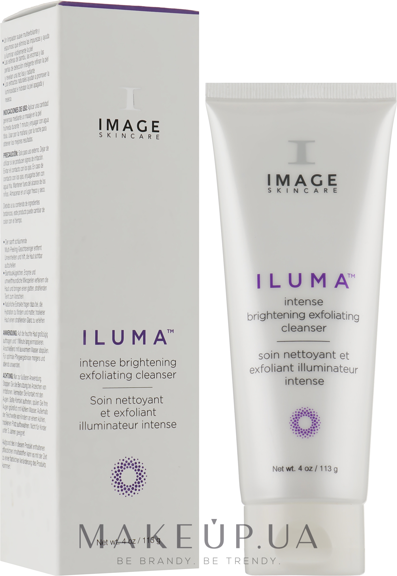 Освітлювальний ексфоліювальний клінсер - Image Skincare Iluma Intense Brightening Exfoliating Cleanser — фото 113g