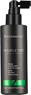 Спрей для надання об'єму тонкому волоссю - Professional Hairgenie Volume Boost Spray — фото N1