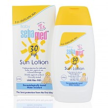 Парфумерія, косметика Сонцезахисний лосьйон - Sebamed Baby Sun Lotion SPF 30