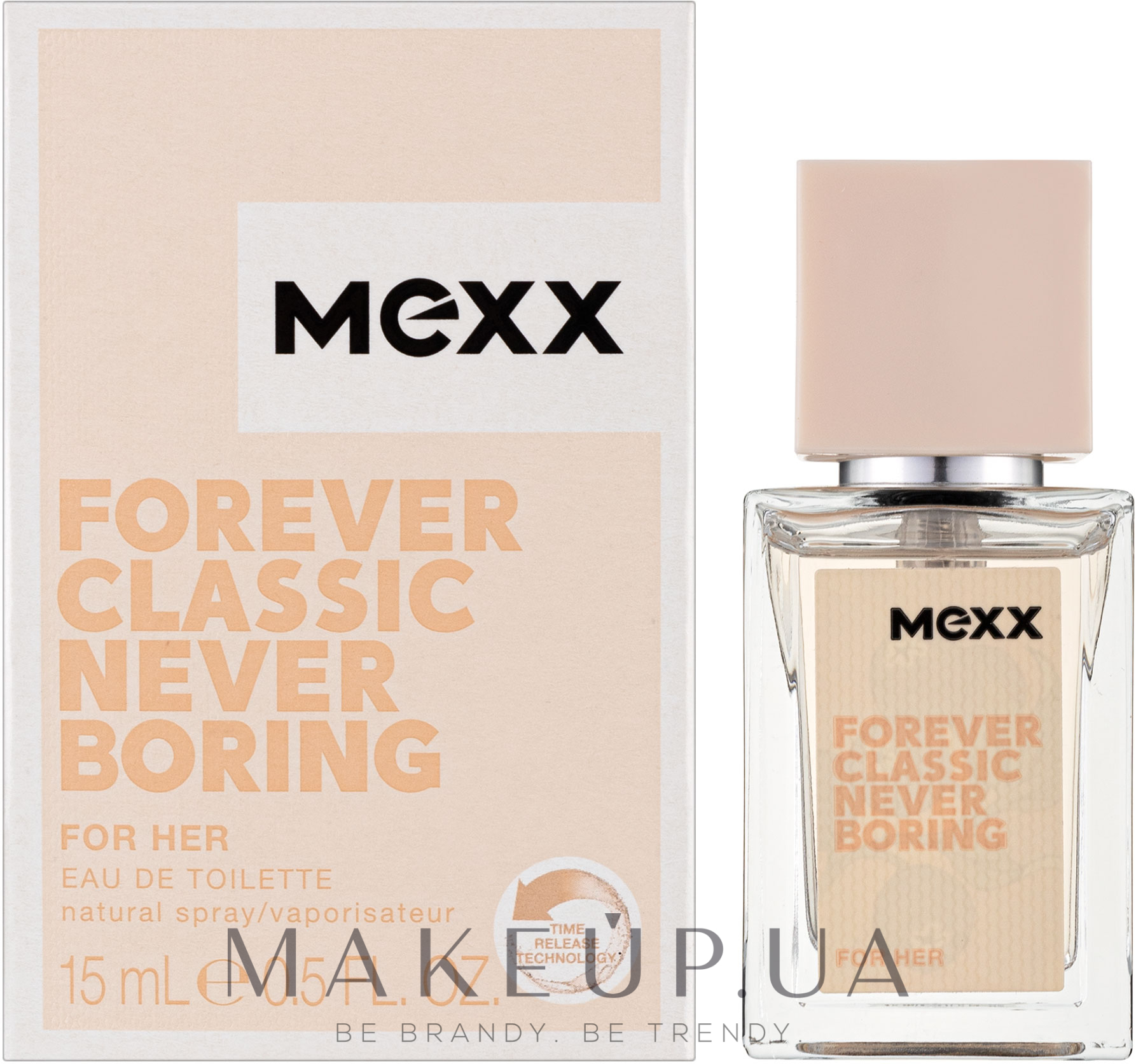 Mexx Forever Classic Never Boring for Her - Туалетная вода — фото 15ml