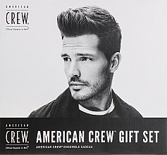 Духи, Парфюмерия, косметика Набор - American Crew Gift Set (shm/250 ml + Fiber/85 g)