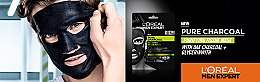 Тканевая маска для кожи лица - L'Oreal Paris Men Expert Pure Charcoal — фото N4