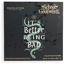 Палетка теней - Makeup Revolution The School For Good And Evil Nevers Shadow Palette — фото N1