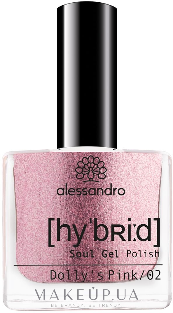 Лак для нігтів - Alessandro International Hybrid Soul Gel Polish — фото Dolly s Pink
