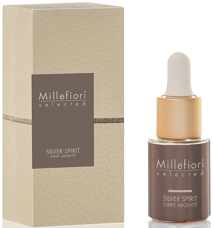 Концентрат для аромалампы - Millefiori Milano Selected Silver Spirit Fragrance Oil — фото N2