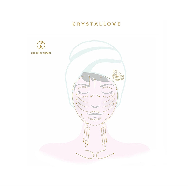 Силіконові банки для масажу обличчя - Crystallove Crystalcup For Face, Eyes & Neck — фото N3