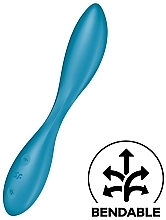 Мультивибратор, синий - Satisfyer G-Spot Flex 1 — фото N2