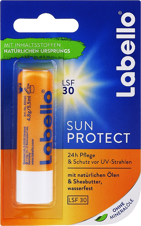 Бальзам для губ "Солнцезащитный" - Labello Sun Protect SPF30 — фото N1