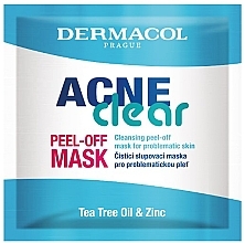 Парфумерія, косметика Очищувальна маска-пілінг для проблемної шкіри - Dermacol Acne Clear Cleansing Peel-Off Mask