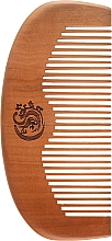 Гребінець CS357 для волосся, дерев'яний, овал - Cosmo Shop — фото N1