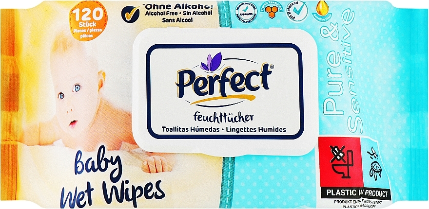 Вологі серветки - Perfect Baby Wet Wipes