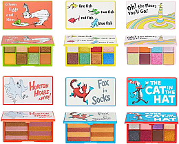 Набір палеток для макіяжу, 6 продуктів - I Heart Revolution Dr. Seuss Palette Collection — фото N4
