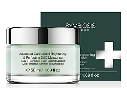 Увлажняющий крем для осветления лица - Symbiosis London Advanced Cannabidiol Brightening & Perfecting DUO Moisturiser — фото N1
