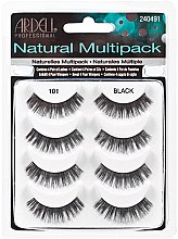 Накладные ресницы - Ardell Natural Multipack Black 101 — фото N1