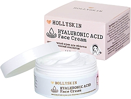 Зволожувальний крем для обличчя з гіалуроновою кислотою - Hollyskin Hyaluronic Acid Face Cream — фото N1