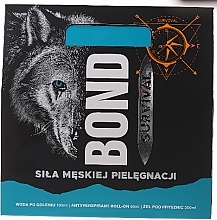 Парфумерія, косметика Набір - Bond Survival (aft/shave/100 ml + deo/50 ml + sh gel/200 ml)