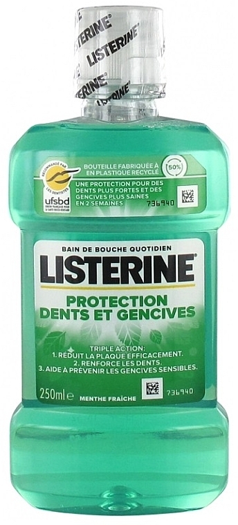 Ополаскиватель для полости рта - Listerine Protection Mouthwash — фото N2