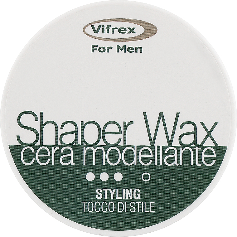 Моделирующий воск для волос сильной фиксации - Punti di Vista Vifrex For Men Shaper Wax — фото N1