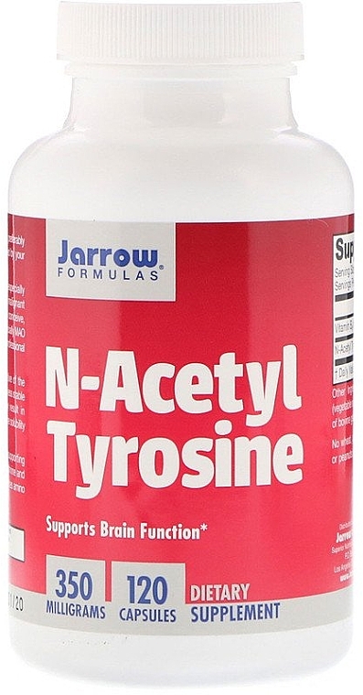 Ацетил тирозин - Jarrow Formulas N-Acetyl Tyrosine, 350 mg  — фото N3