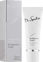 Депигментирующий крем для локального нанесения - Dr. Spiller De Pigmentor Cream — фото N2