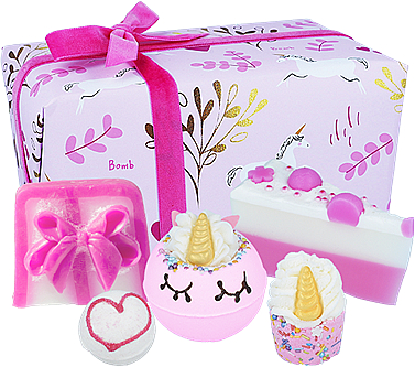 Набор бомбочек для ванны - Bomb Cosmetics Unicorn Sparkle Gift Set — фото N1